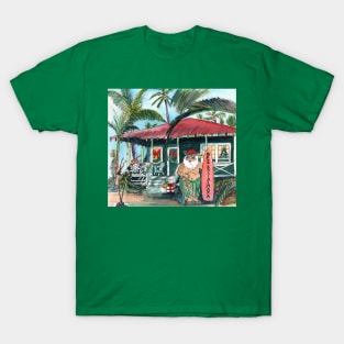 Mele Kalikimaka Santa T-Shirt